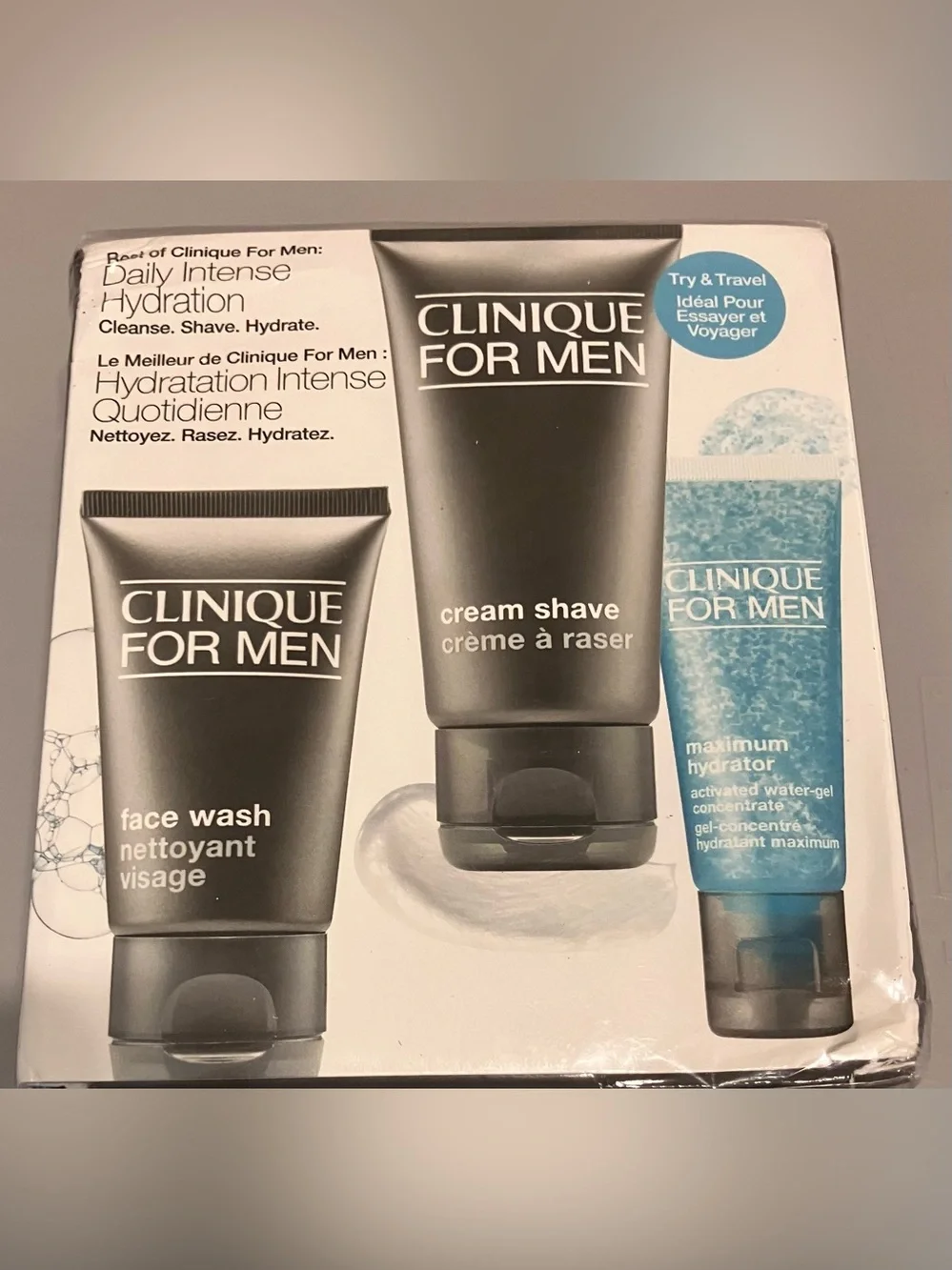 Clinique Daily Hydration Trio - Black & Blue Set